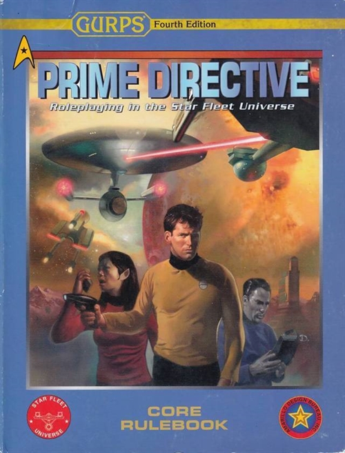 GURPS 4th - Prime Directive Core Rulebook (B Grade) (Genbrug)